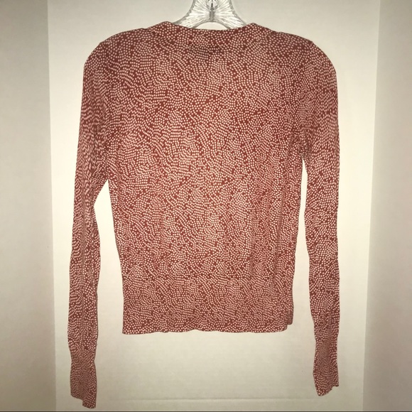 Banana Republic cardigan sweater, orange-rust - Picture 4 of 7